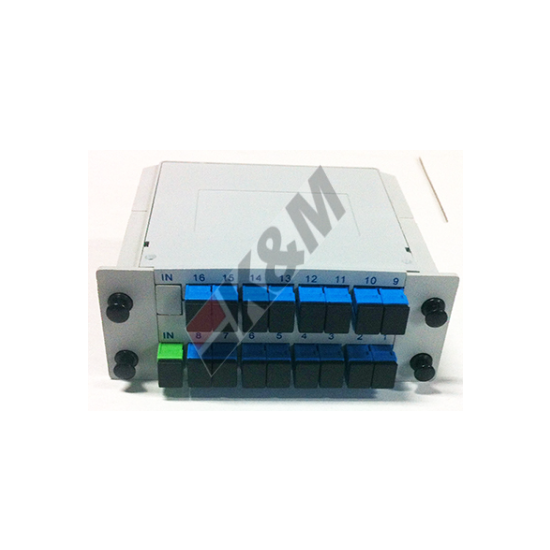 1 x 16 СКЗК мини подключаемый модуль PLC сплиттер box